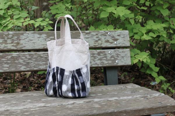 久留米かすりgiのトートバッグ