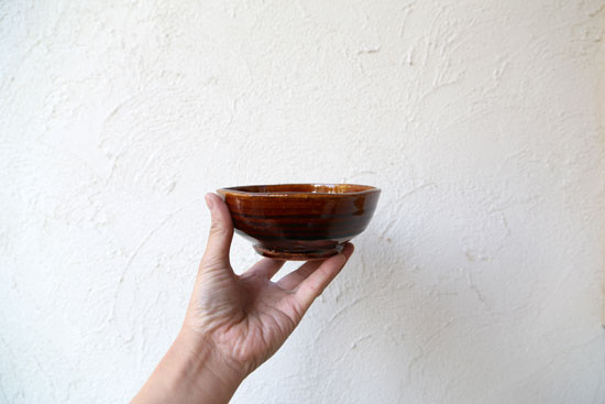 まゆみ窯 六角深鉢